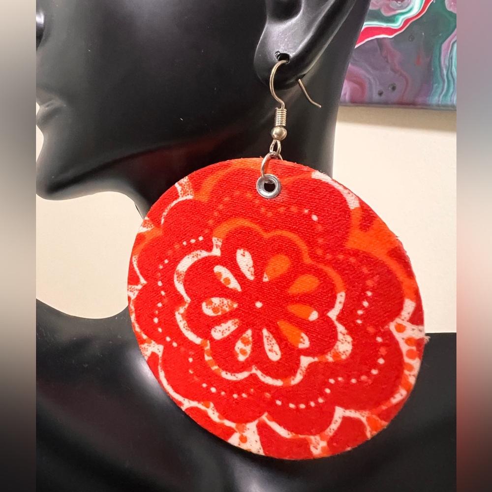 Large Bold Statement Earrings - image 1